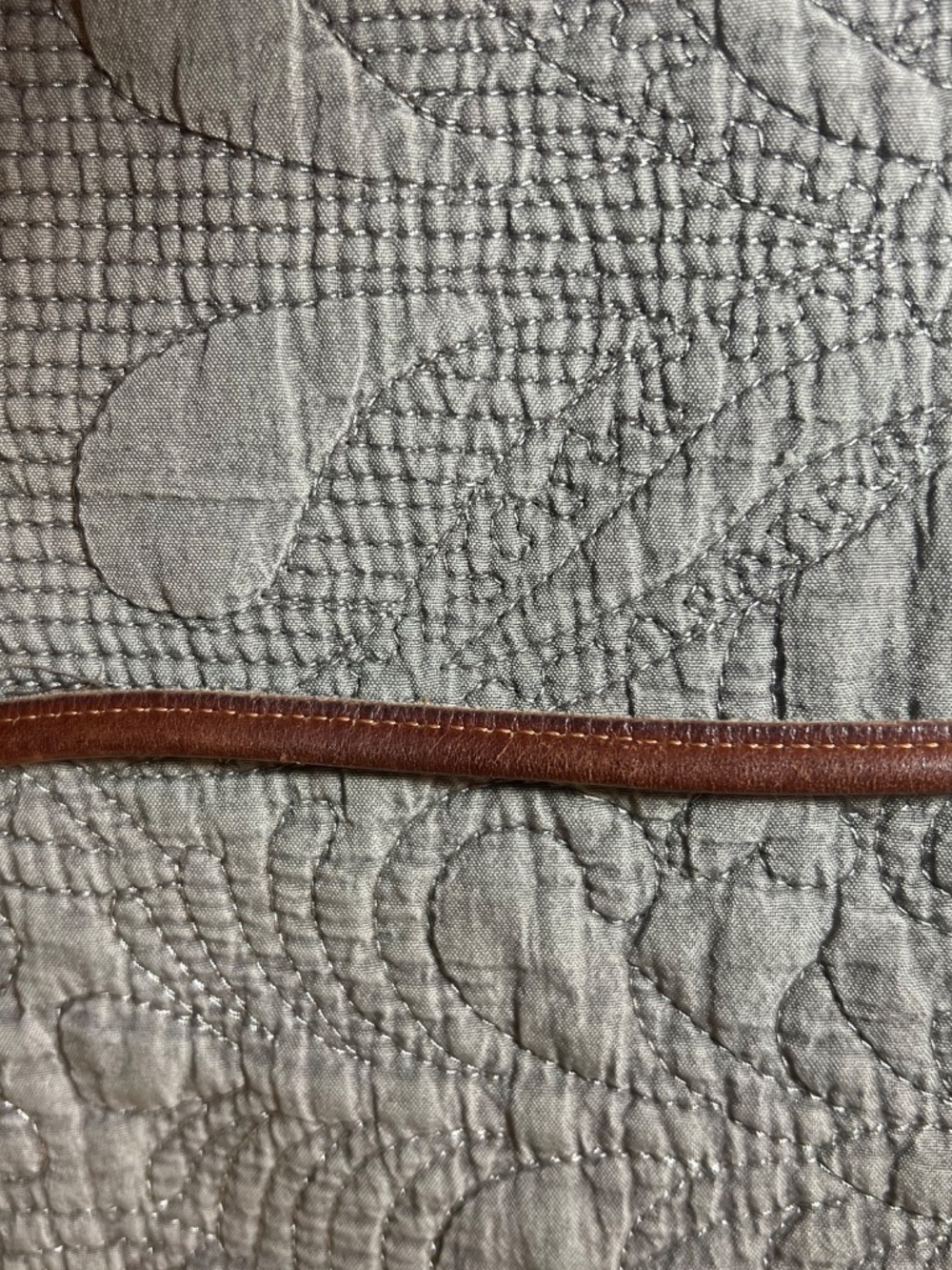 Vintage Coach Legacy Scooter 9893 Tan Brass Kiss Lock Leather Bag with No Tag - Picture 12 of 14